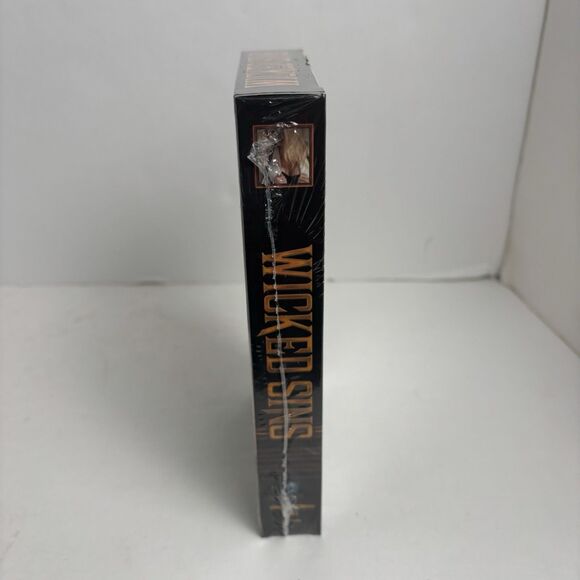 Wicked Sins VHS Tape 2001 Thriller Movie Ambrosia Productions New Sealed Rare - Picture 3 of 6